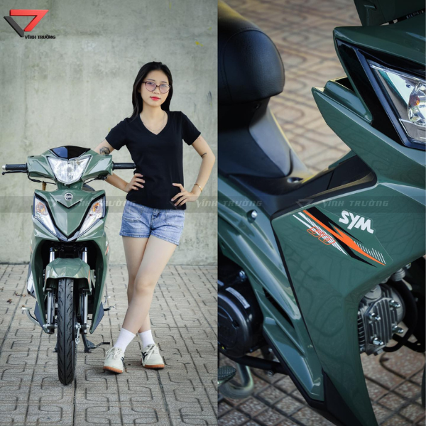 Sym Galaxy 50 Màu Mới Ưu Đãi Cho Học Sinh Có Giấy Khen  Xe Máy Vĩnh Trường Tiền Giang