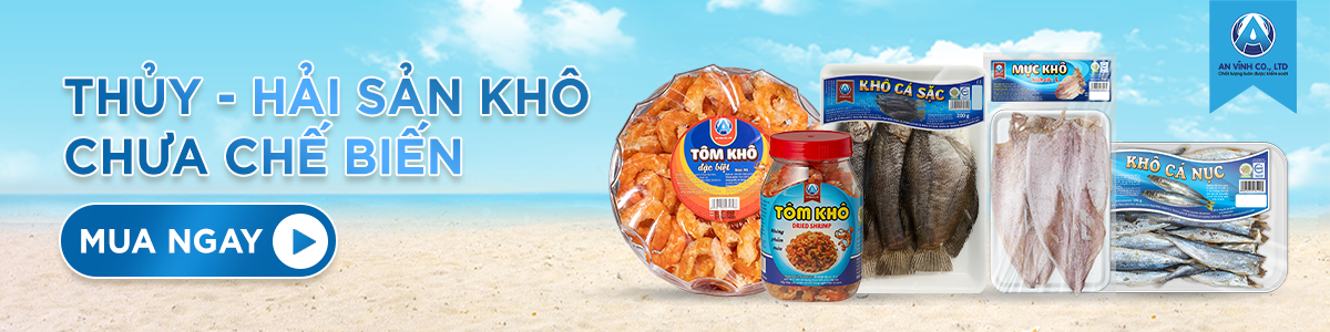 THỦY - HẢI SẢN KHÔ CHƯA CHẾ BIẾN