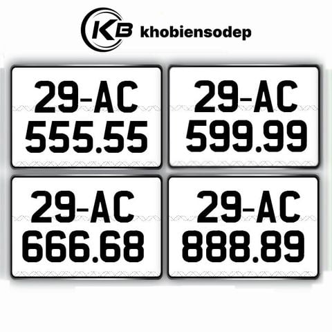 Danh sách các biển số mô tô, xe gắn máy đưa ra đấu giá ngày 08-4-2025