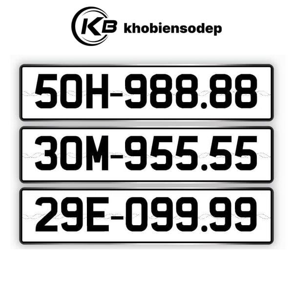 Danh sách các biển số ô tô đưa ra đấu giá ngày 08-4-2025