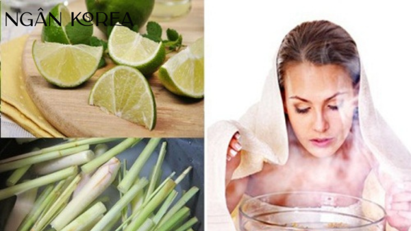 xông mặt trị nám