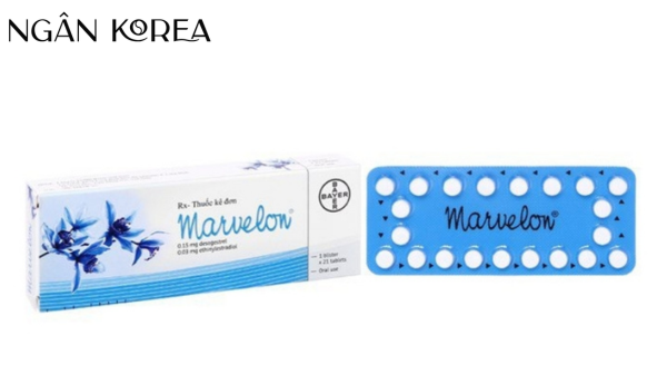 Uống thuốc tránh thai marvelon có gây nám da không?