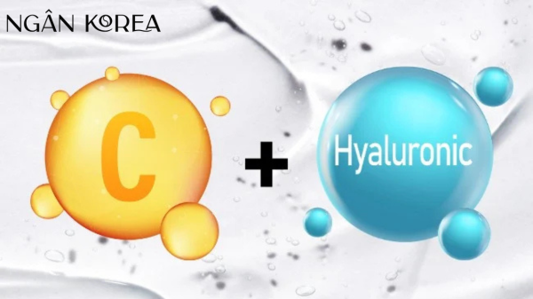 Hyaluronic Acid kết hợp với Vitamin C