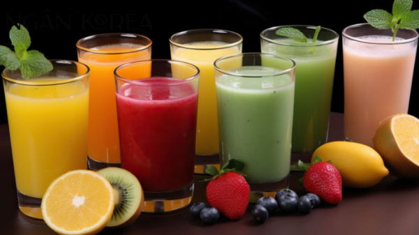 Các loại nước ép đẹp da chống lão hóa