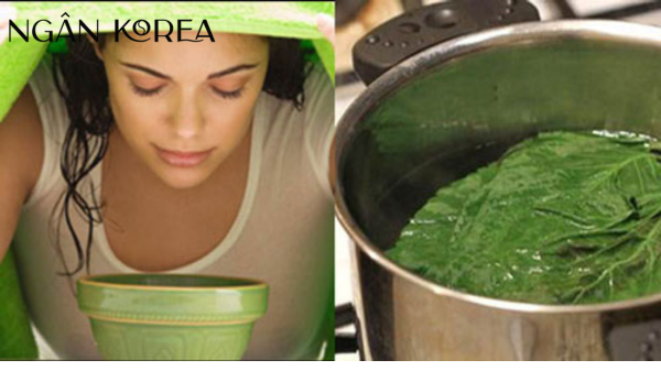 xông mặt trị nám