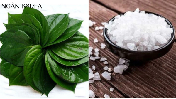 trị nám bằng lá trầu không