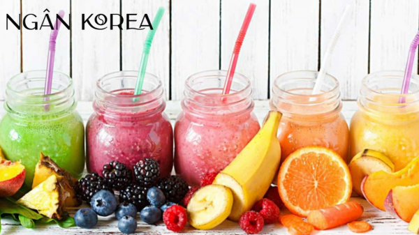 Các loại nước ép đẹp da chống lão hóa