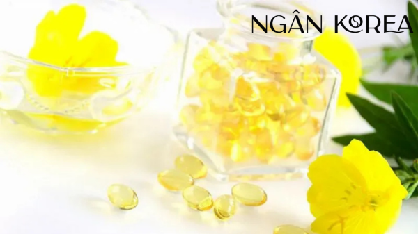 vitamin e và tinh dầu hoa anh thảo