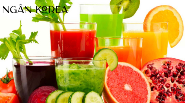 Các loại nước ép đẹp da chống lão hóa