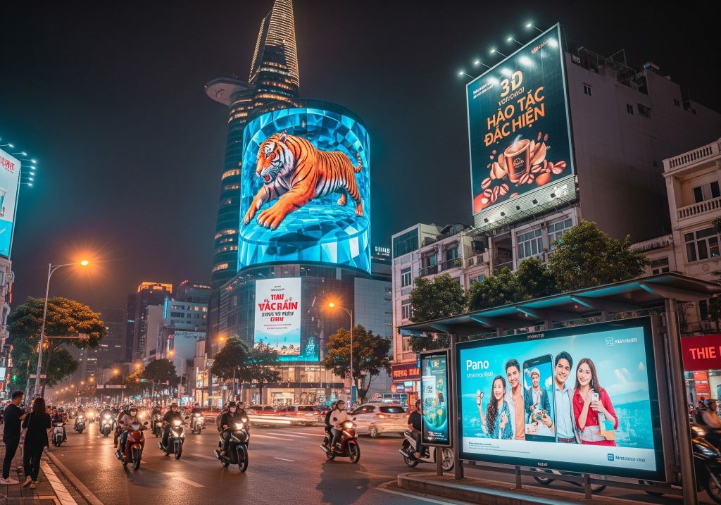 Bảng quảng cáo ngoài trời tại TPHCM - Sự lựa chọn chiến lược