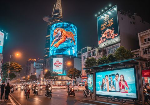 Bảng quảng cáo ngoài trời tại TPHCM - Sự lựa chọn chiến lược
