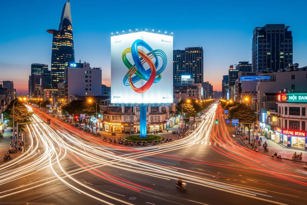 Hiệu Quả Biển Quảng Cáo Ngoài Trời Tại Các Ngã Tư Đông Đúc Ở TP.HCM