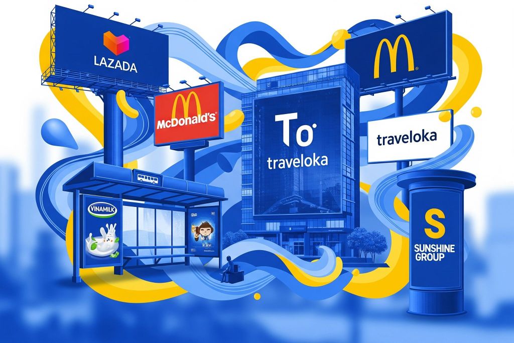 Khi thương hiệu lớn lựa chọn thuê quảng cáo ngoài trời tại TPHCM