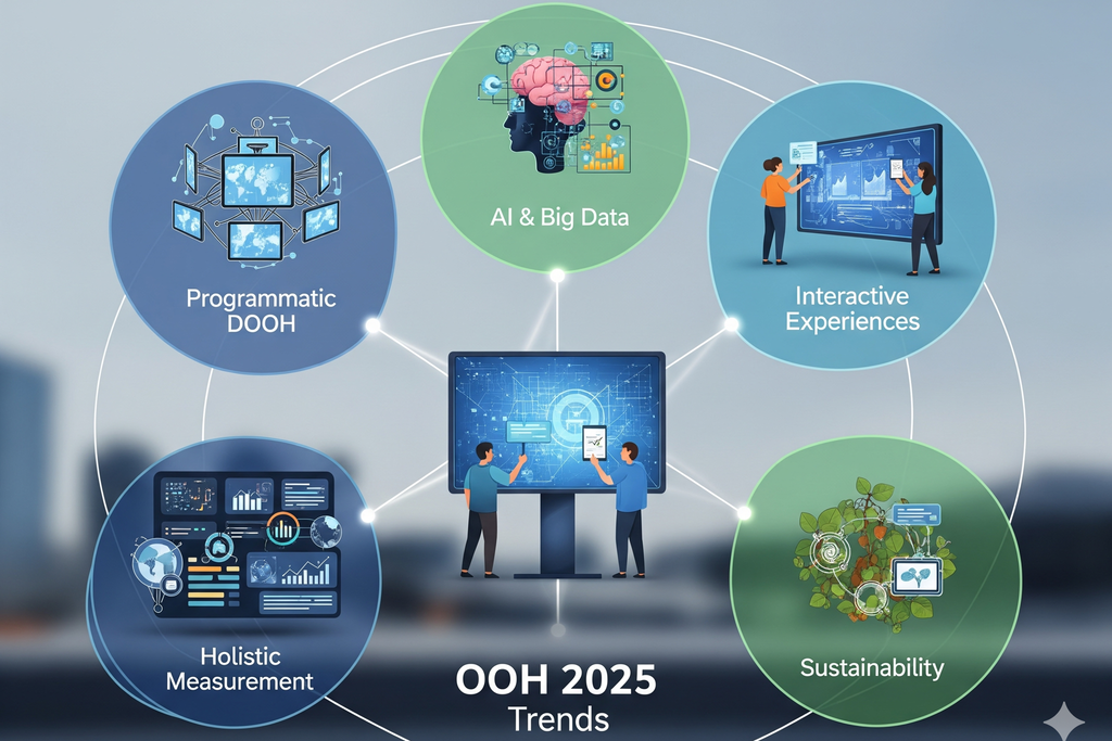 Dẫn Đầu Xu Thế : 5 Xu Hướng Quảng Cáo Ngoài Trời (OOH) Sẽ Định Hình Ngành Marketing 2025