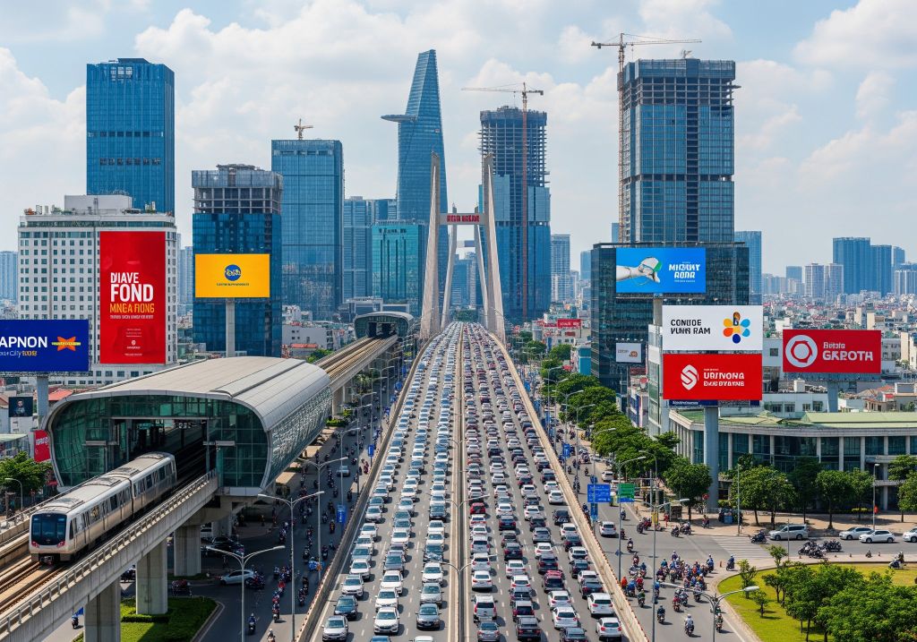 Quảng cáo ngoài trời tại Quận 2 - Lưu lượng khủng và tầm nhìn chiến lược