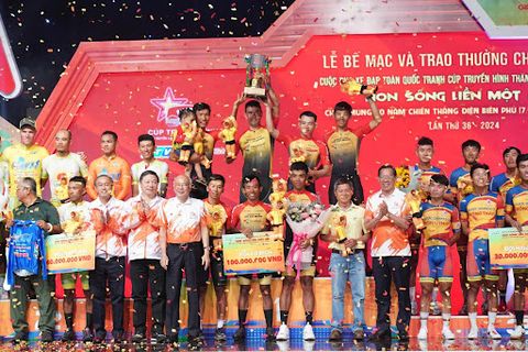 VINAMA - VÔ ĐỊCH Đồng Đội Giải đua xe đạp Cúp Truyền hình TP. Hồ Chí Minh 2024!