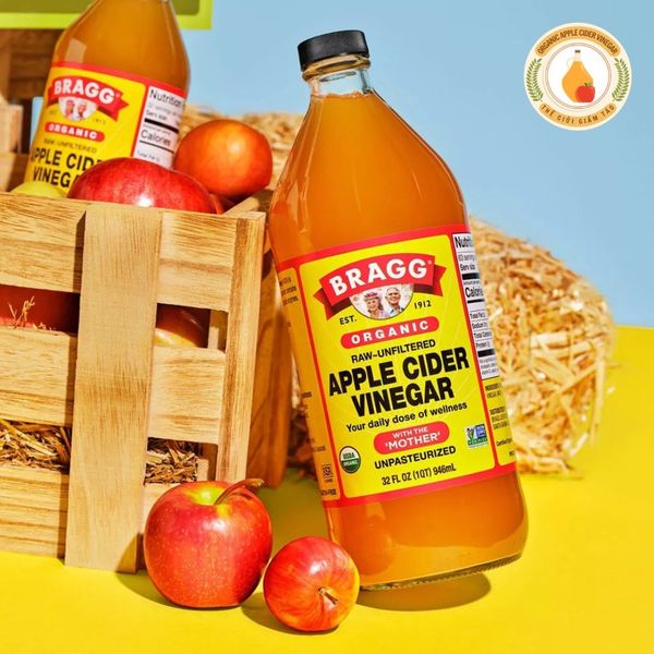 5 công thức nước uống với giấm táo hữu cơ Bragg giúp giảm cân và thanh lọc cơ thể