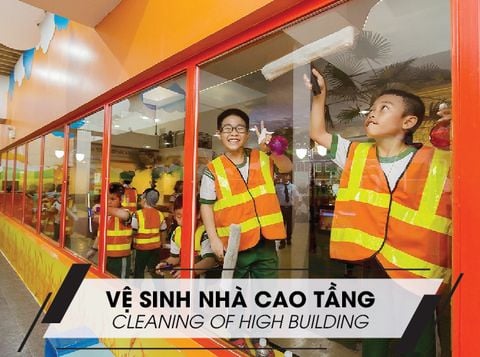[MÔ HÌNH] DỊCH VỤ VỆ SINH NHÀ CAO TẦNG