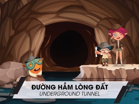 [MÔ HÌNH] ĐƯỜNG HẦM LÒNG ĐẤT