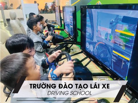 [MÔ HÌNH] TRƯỜNG ĐÀO TẠO LÁI XE