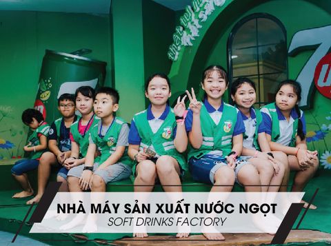 [MÔ HÌNH] NHÀ MÁY SẢN XUẤT NƯỚC GIẢI KHÁT