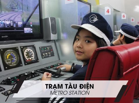 [MÔ HÌNH] TRẠM TÀU ĐIỆN