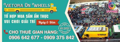 THUÊ SHOP GIÁ SỐC TẠI “TỔ HỢP MUA SẮM, ẨM THỰC, VUI CHƠI GIẢI TRÍ NGÀY & ĐÊM” VIETOPIA
