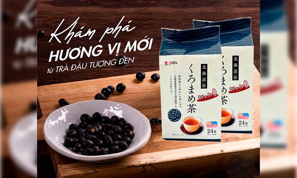 Bí quyết chăm sóc sức khỏe từ TRÀ ĐẬU TƯƠNG ĐEN Nhật Bản