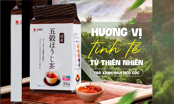 Trà Xanh Hoji Ngũ Cốc – Sự Kết Hợp Giữa Trà Xanh Và Ngũ Cốc