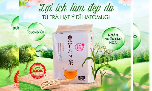 Trà Hạt Ý Dĩ Tottori Hatomugi – Bí Quyết Thanh Lọc Cơ Thể & Dưỡng Da Tự Nhiên