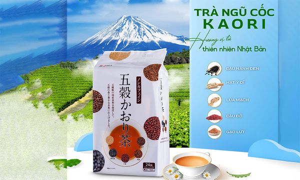 Khám Phá Trà Ngũ Cốc Kaori – Sự Kết Hợp Tinh Tế Giữa Lợi Ích Sức Khỏe và Hương Vị Đặc Biệt