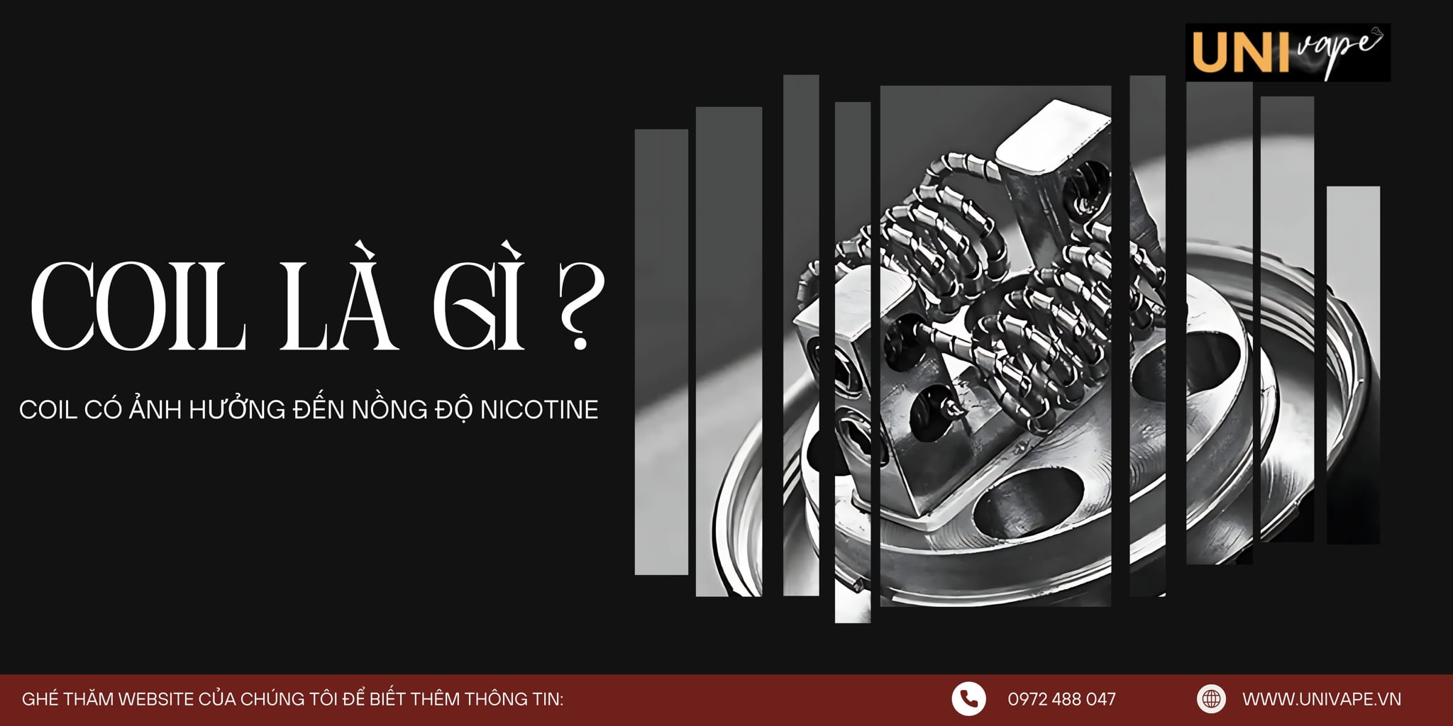 Coil là gì? Coil Có Ảnh Hưởng Đến Nồng Độ Nicotine