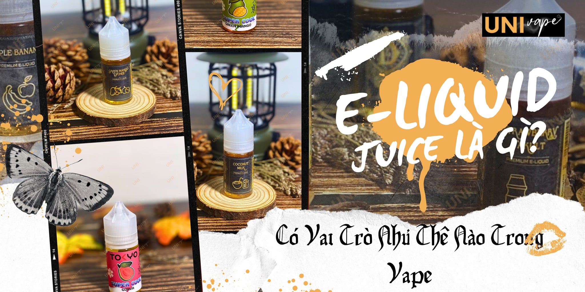 E-liquid-Juice Là Gì? Có Vai Trò Như Thế Nào Trong Vape