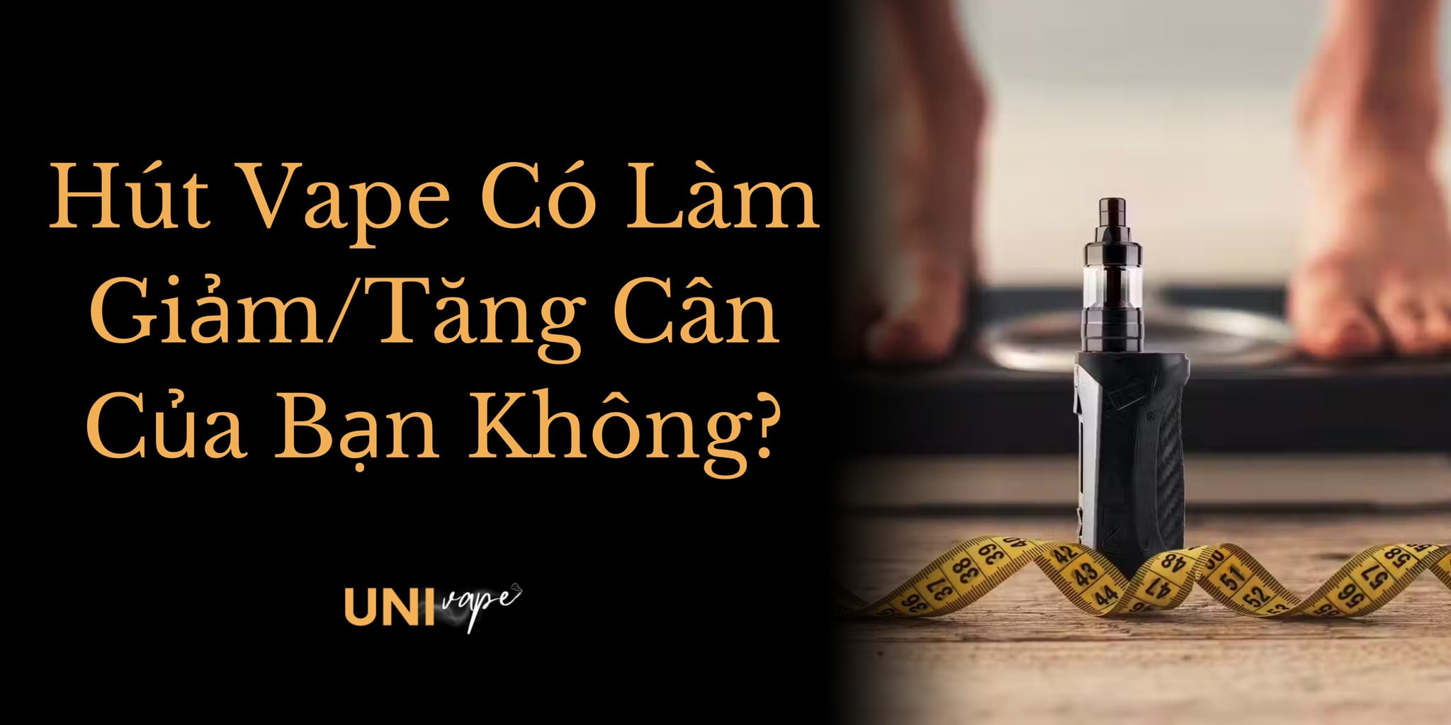 Hút Vape Có Làm Giảm/Tăng Cân Của Bạn Không?