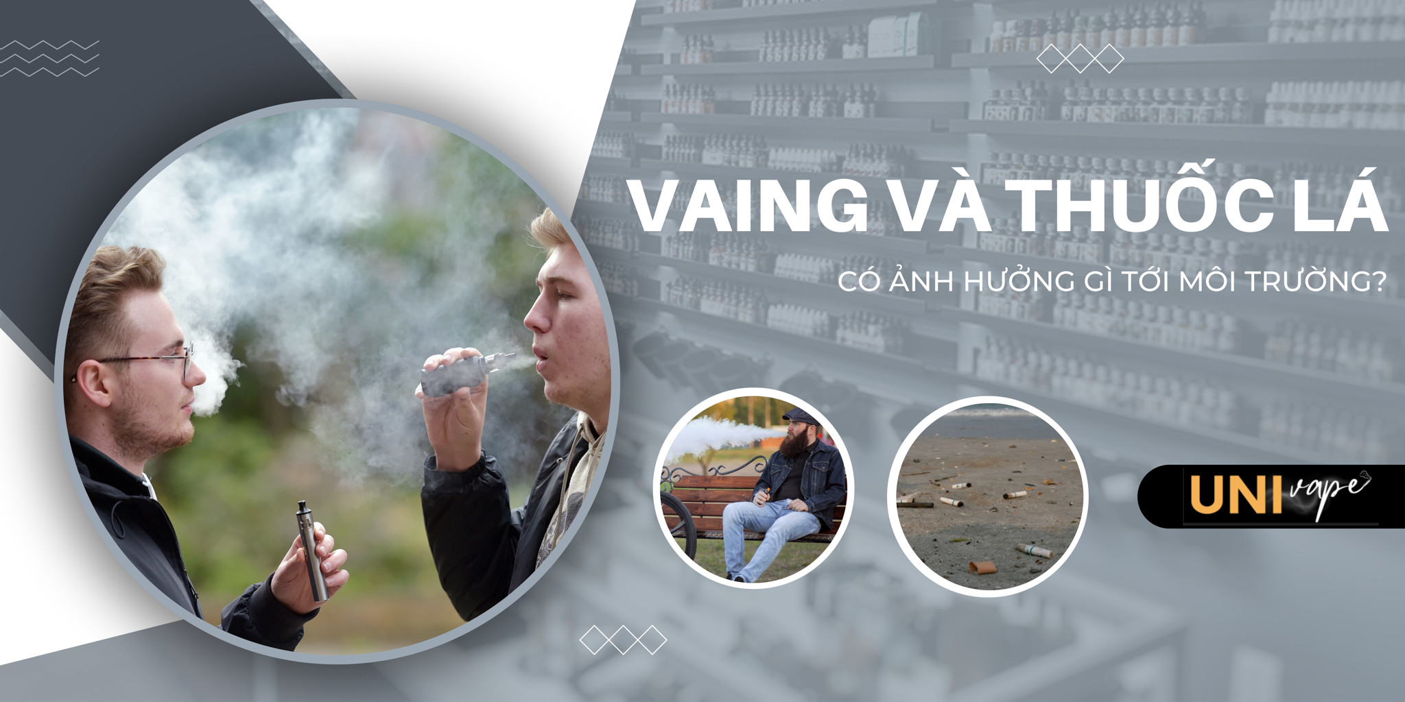Tác Động của Vaping và Thuốc Lá Đến Môi Trường: Những Điều Cần Biết