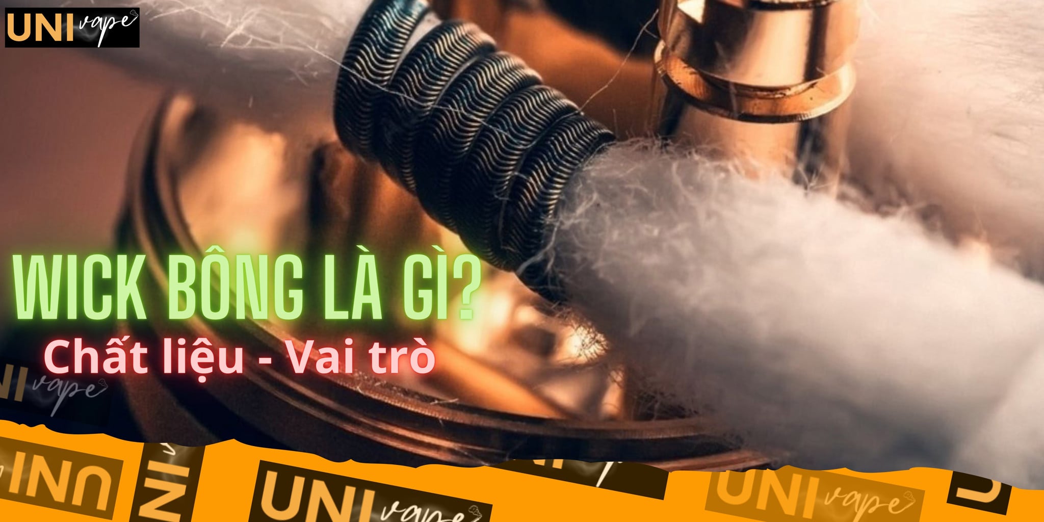 Wick Bông Là Gì? 5 Cách Wick Bông Cho RTA và RDA