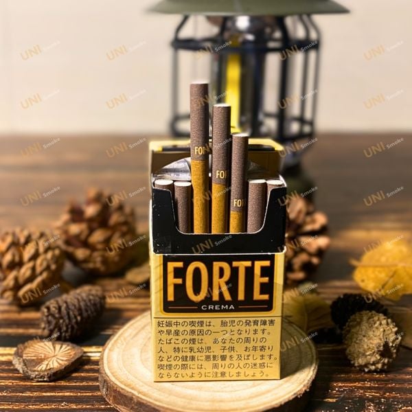 Bên Trong Điếu Forte Crema Bọt Espresso