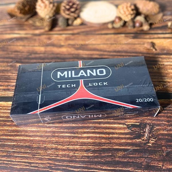 Cây Milano Tech Lock Black Mộc Nhẹ Milano Đen