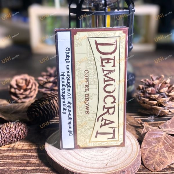 Mặt Sau Democrat Coffee Brown Cafe Rang