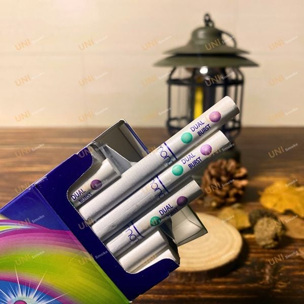 Điếu Mond Dual Burst 2 Bấm Việt Quất - Lạnh