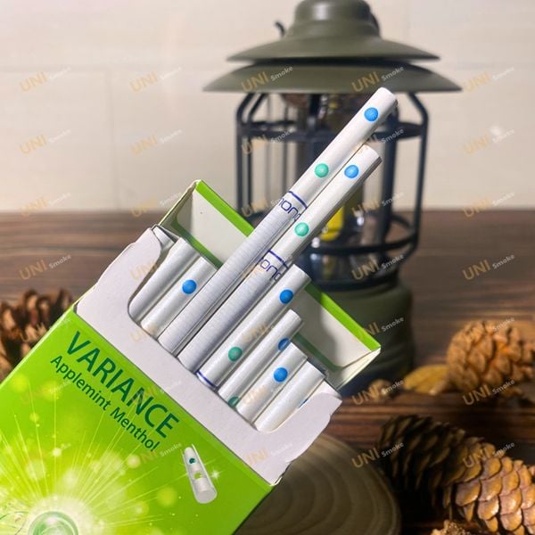 Điếu Mond Variance Applemint 2 Bấm Bạc Hà - Táo Bạc Hà