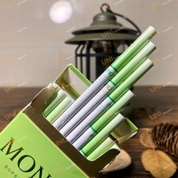 Điếu Thuốc Mond Apple Super Slims Táo Xanh