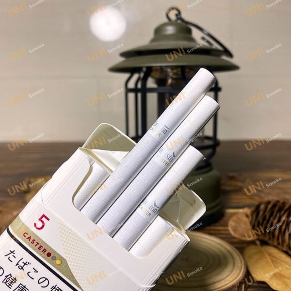 Điếu Thuốc Winston Caster White 5 Mộc Vani Nhẹ (Gói Cứng)