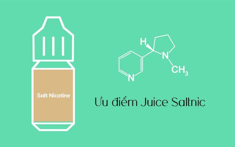 Juice Saltnic Có Nhiều Ưu Điểm