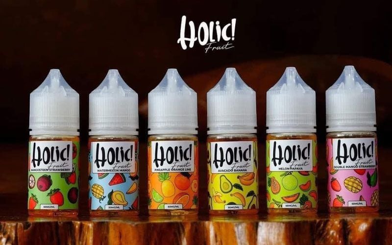 Khám Phá Tinh Dầu Vape Holic Juice