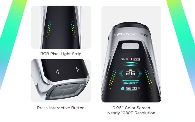 Màn Hình Cảm Ứng Và Dải Led Trên Digi Pro