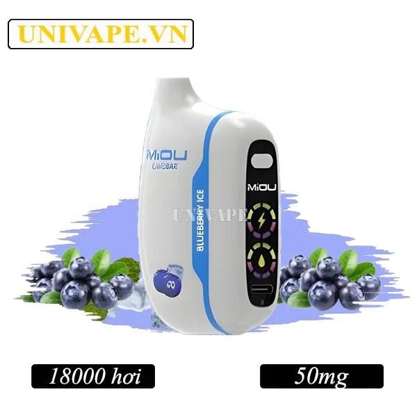 Miou 18000 hơi Việt Quất