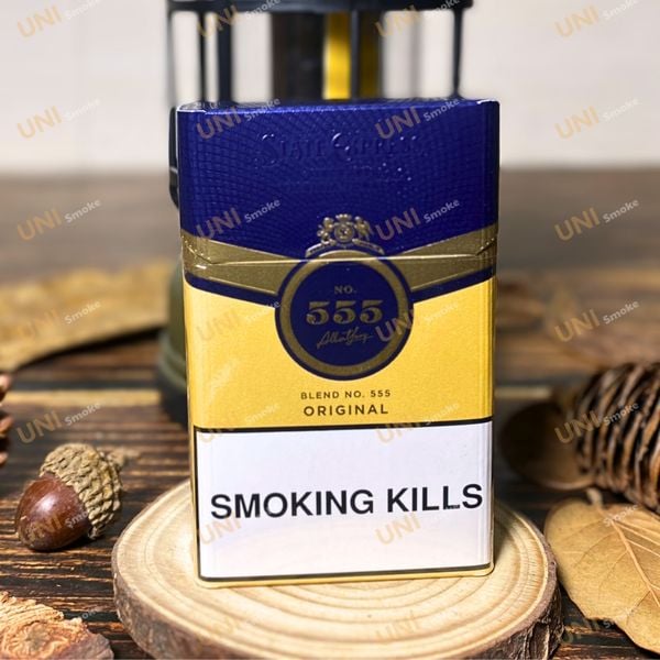 Mặt Trước Điếu Thuốc 555 Original 3 Số Vàng