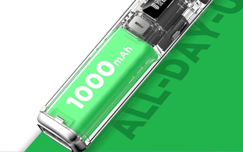Wenax Q Dung Lượng Pin 1000mAh
