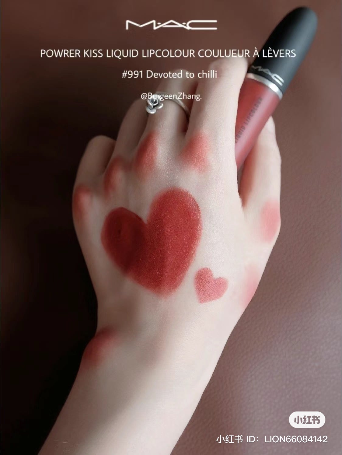 💄 Son Kem MAC 991 Devoted To Chili -Đỏ đất